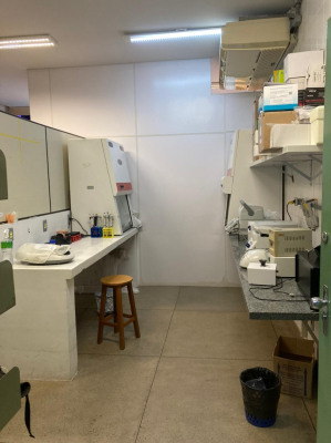 Sala molecular do laboratório